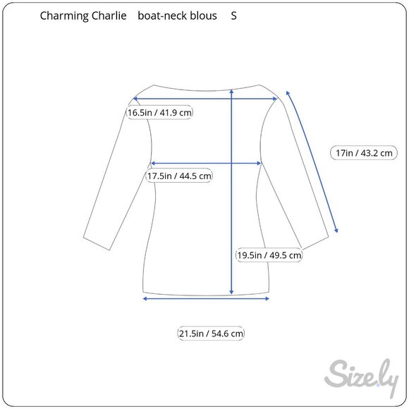 NWT Charming Charlie Top Womens Sz S Ruffle Trim Coquette Romantic Date Night - Picture 10 of 10